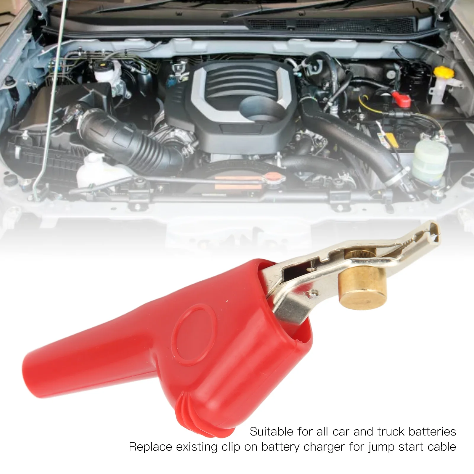 Banana plug alligator clip cable Clip Telecom Communication Test Clamp Stripping with Needle 25mm Opening J.60043 Multimeter Test Clips