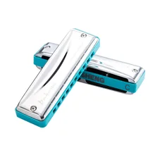 

10 Holes Diatonic Harmonica 20 Tone Blues Harp Key Of A C D E F G Mouth Organ Musical Instruments For Beginners Easy To Learn