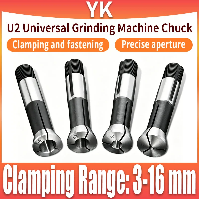 U2 Universal-Schleifmaschinendübel 1-16MM M20 Gewinde Spannwerkzeug mit 0,008 Genauigkeit CNC-Maschinenteil Spannzange für Werkzeugschleifer