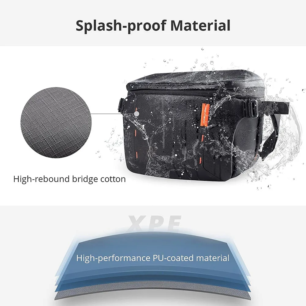 PGYTECH OneMo 슬링 백 7L 11L DSLR 및 미러리스 카메라용 크로스바디 카메라 가방, 남성용 및 여성용 사진 가방 최신