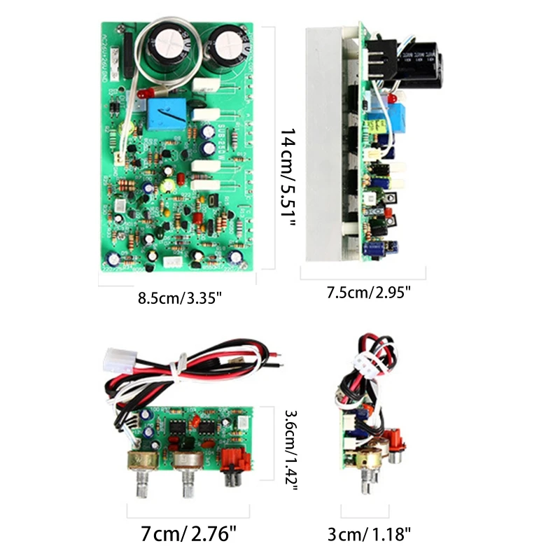 SUB250W HiFi 증폭기 보드 애호가를위한 서브 우퍼 증폭기 보드 DIY Lover