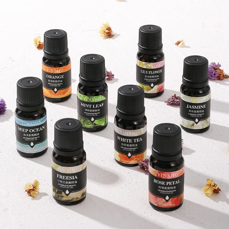 Essential Oil Fragrance 10ML For Air Humidifier Diffuser Air Fresheners Water-soluble Lavender Rose Sandalwood Flavoring Perfume