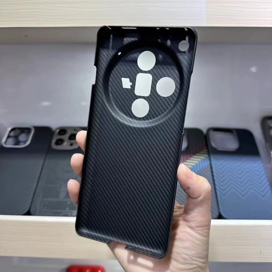 Magsafe Carbon Fiber Case For OPPO Find X7 Ultra 600D Case Phone Ultra-thin Aramid Fiber Protctive Case Phone Accessories