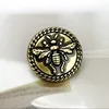 Popular Clothes Buttons Bee Motif Metal Button Fashion Embellishments for Clothing Sewing Accessories Buttons 10PCS/Lot 3