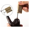 JIFENG-Metal Gas Pipe Lighter Vintage Tobacco Lighter with Rod Zinc alloy material Isqueiro Gadgets Gift 5