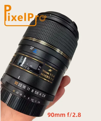 98% 새 상품 타마론 SP AF90mm f/2.8 Di MACRO 1:1 VC USD 렌즈 (캐논, 니콘, 마운트용) SF 90mm F/2.8
