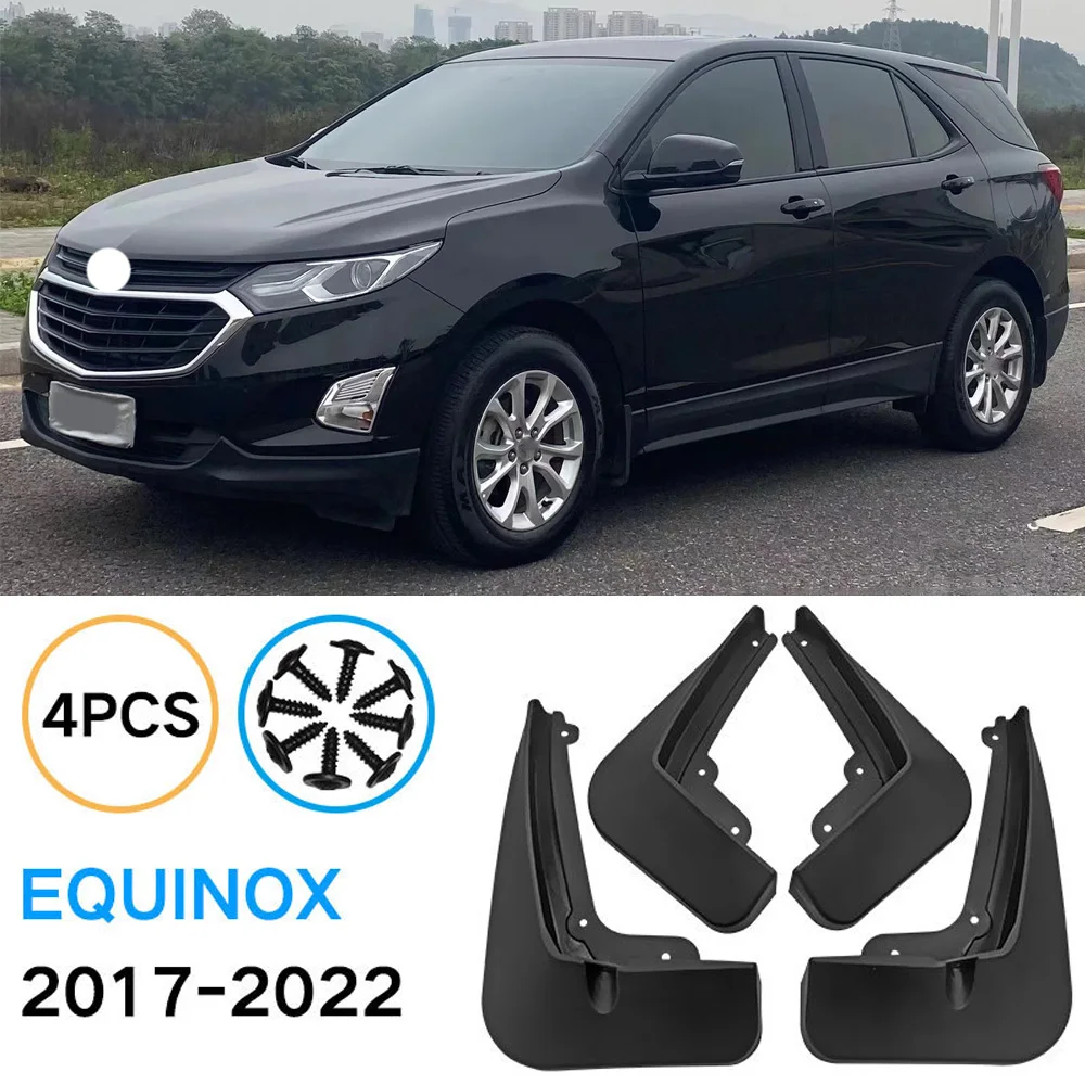 

Mudguards Fit for Chevrolet Equinox 2017 2018 2019 2020 2021 2022 Car Accessories Mudflap Fender Auto Replacement Parts