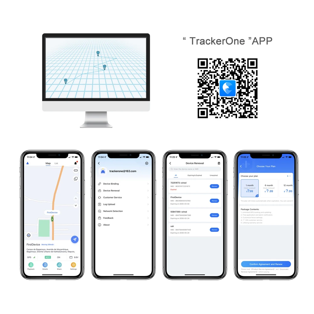 GPS Tracker für Auto Lkw Taxi Tracking mit Sim Karte Spargut