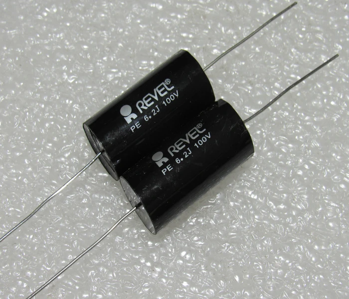 R E V L PE material 100V 6.2UF 625J 6.2J copper foot frequency division film capacitor 1pcs price |