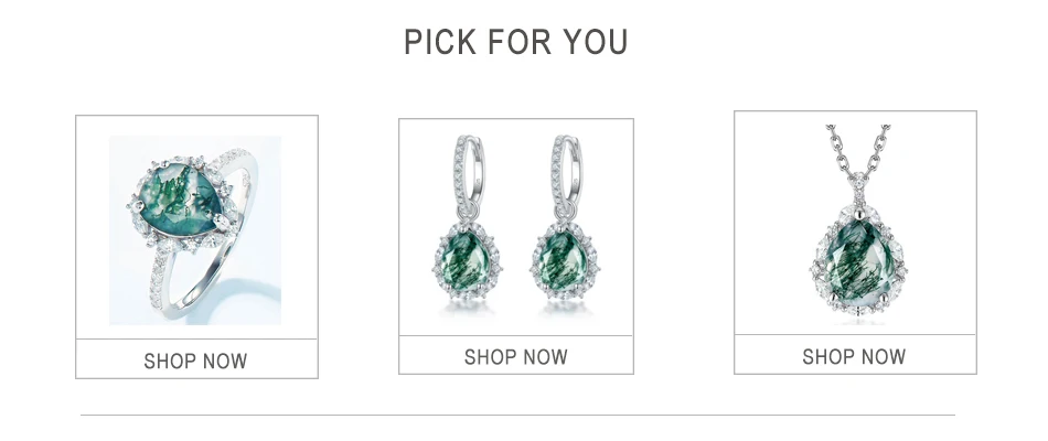 WES 925 Sterling Silver Natural Gemstone 8*10mm Moss Agate Rings For Woman Fine Jewelry Certified Wedding Valentine Party Gifts WES 925 Sterling Silver Natural Gemstone 8*10mm Moss Agate Rings For Woman Fine Jewelry Certified Wedding Valentine Party Gifts