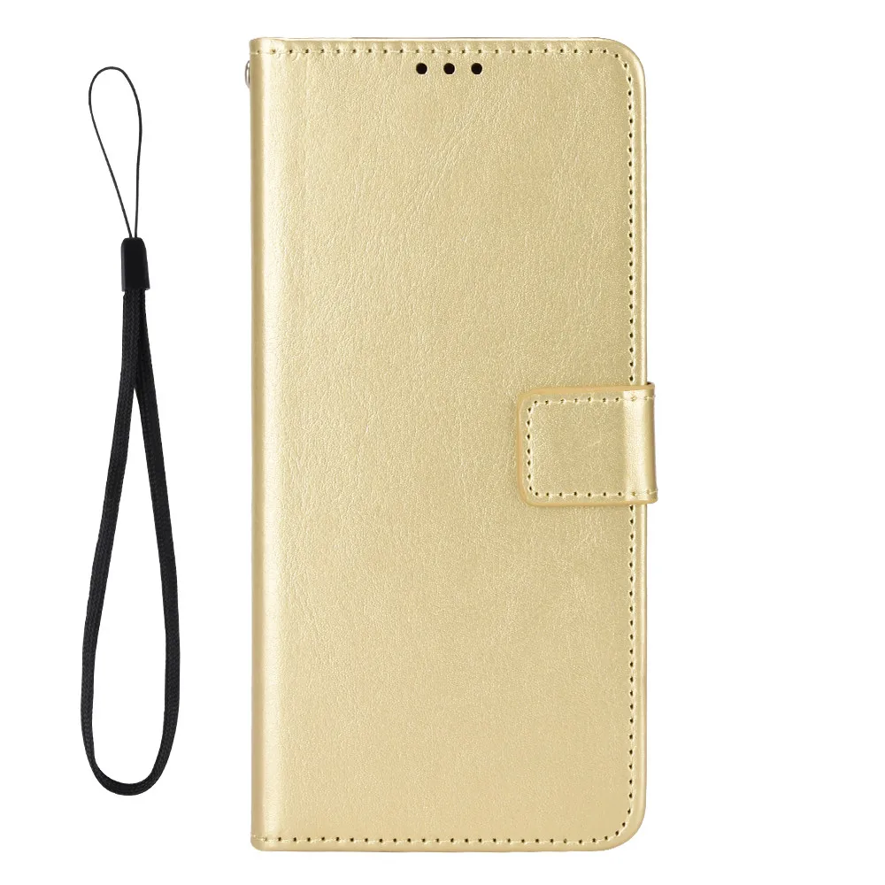 Luxury Flip PU Leather Wallet Lanyard Stand Case
