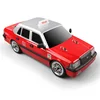 1/16 MN38 RC Car Remote Control Vehicle HongKong Taxi Controllable Atmosphere Lamp Simulated Drift Toy Car 4