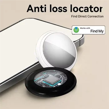 【Buy It-Now!】Smart Finder Tracker TX02 Mini GPS Key Tag IPX5 Waterproof Anti-Lost Device Realtime Locator Work 1