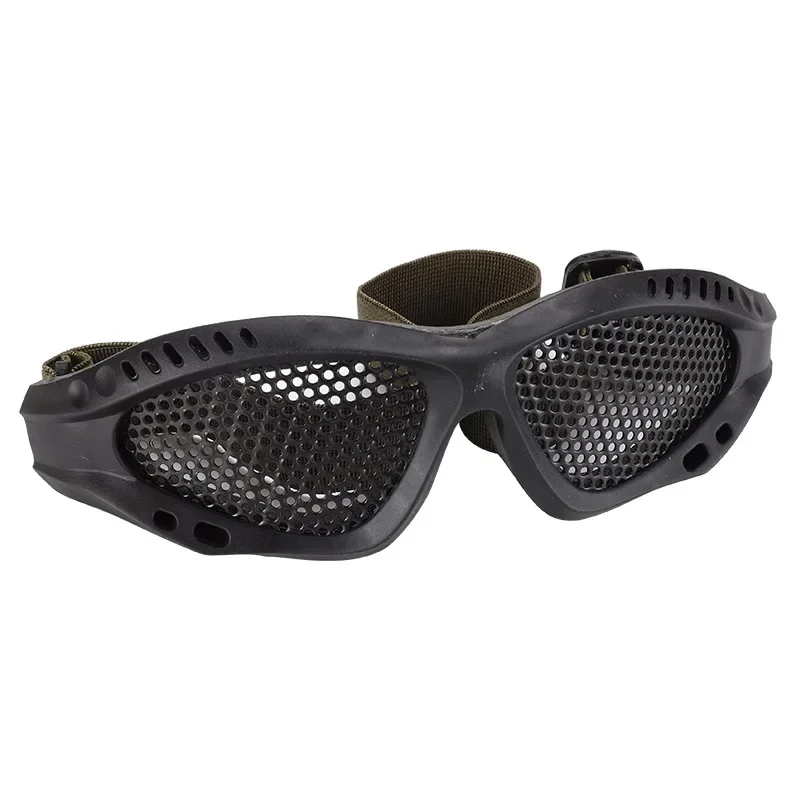 Hunting Tactical Paintball Goggles Eyewear Steel Wire Mesh Airsoft Net Glasses Shock Resistance Eye Game Protector safety goggles,tactical goggles,shooting glasses,airsoft goggles defogger