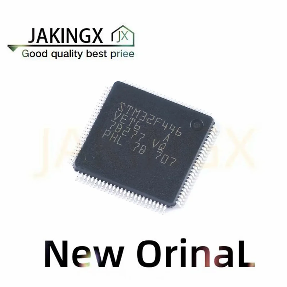 

1-100Pcs New Original STM32F446VET6 512KB 1.7V~3.6V ARM Cortex-M4 128KB 180MHz FLASH 81 LQFP-100(14x14) Microcontroller Units