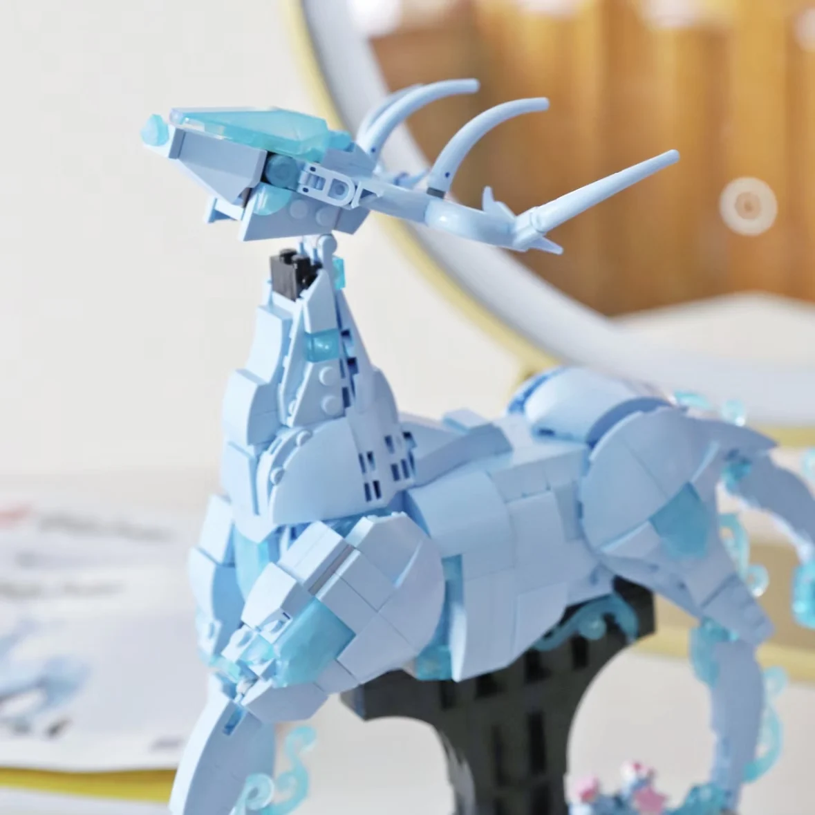 Building Block Toys Compatible 76414 Expecto Patronum Wolf Patronus Assembly Bricks 754Pcs Kid Birthday Gifts