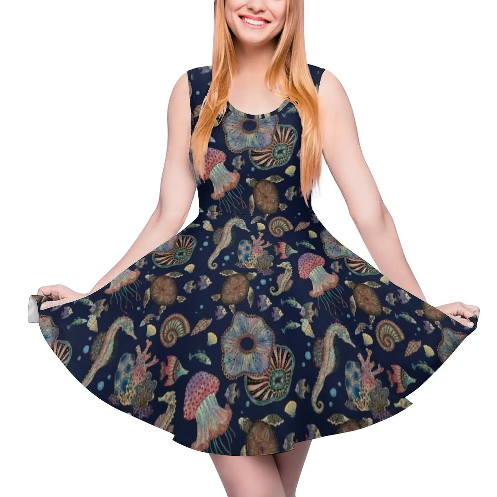 Under the sea I Sleeveless Dress cocktail dresses evening dress women dresses for womens 2024 dresses for official occasions