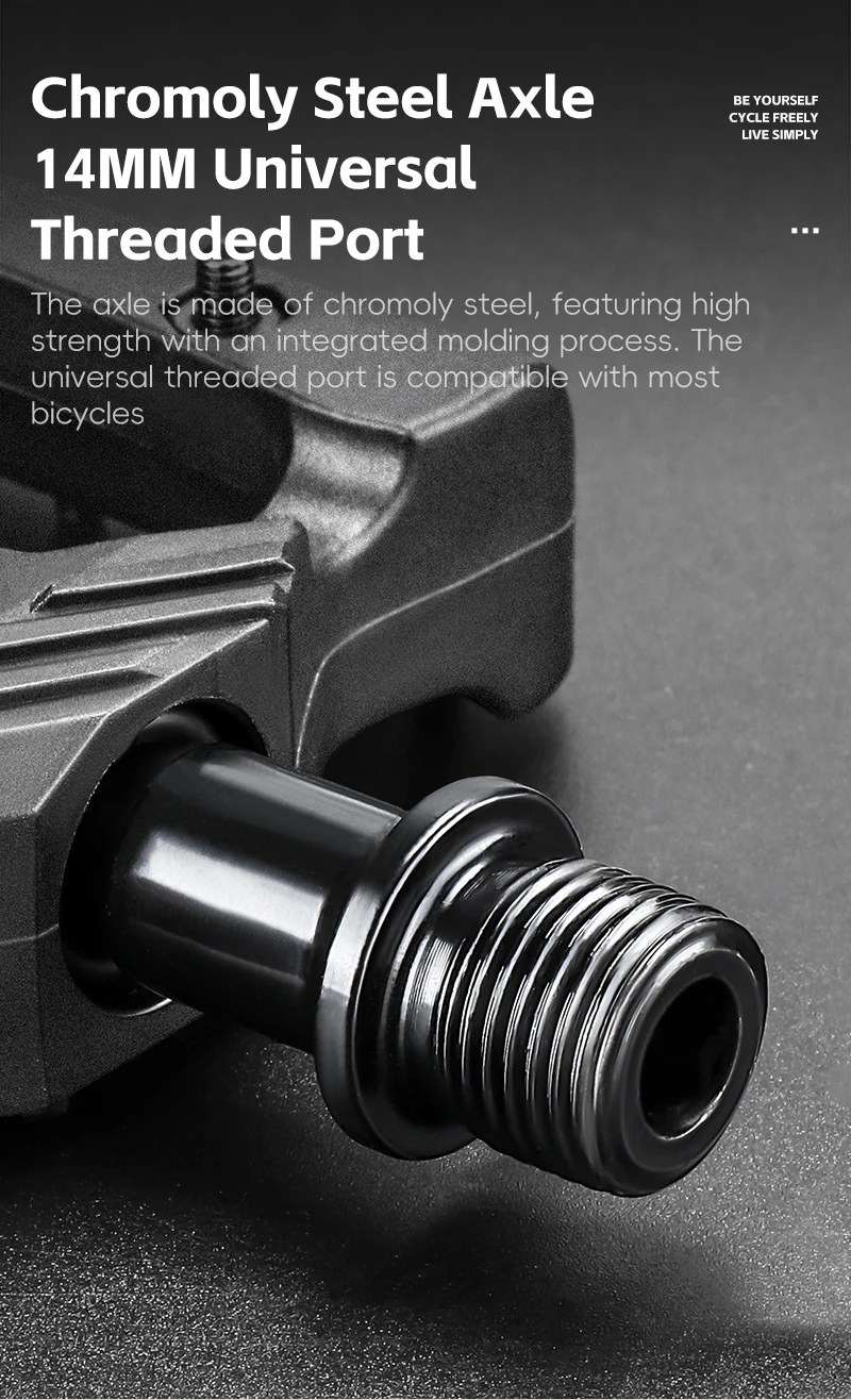 WEST BIKING Fahrradpedale Nylon Ultraleicht Rutschfest 3-Lager MTB Rennrad Pedal BMX Flache Breite Plattformpedale Fahrradteile – Detail 8