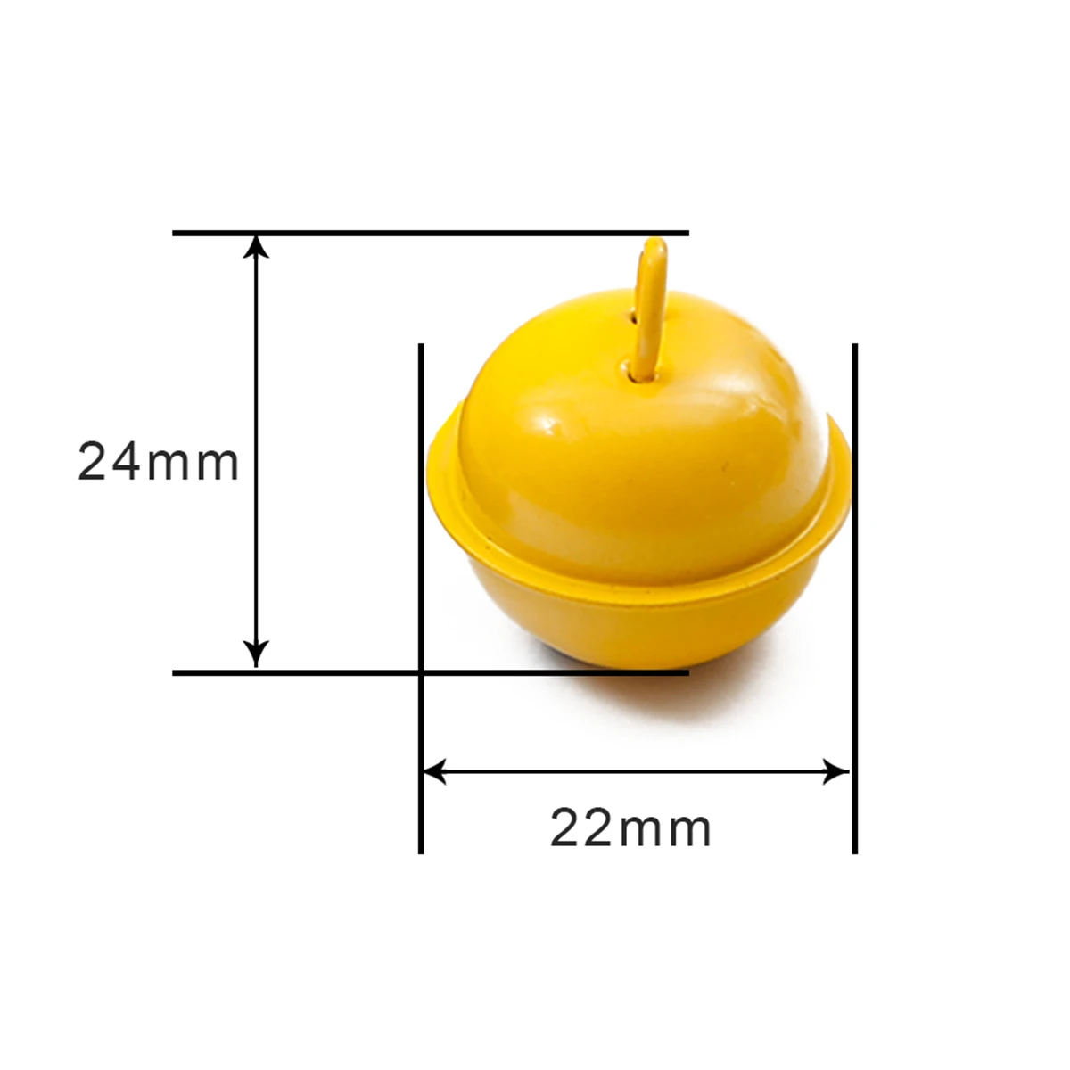 Miwayer Metal Jingle Bells hand bell Macaron Color 22mm Christmas Party Crafts Decoration DIY Make Handmade Material 25Pcs