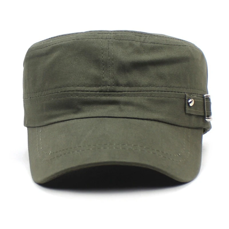 Four Seasons Flat-Top-Hut für Herren, einfacher Schirmhut, modische Baseballkappe, lässige Kappe, Sonnenschutzhut für Pendler – Detail 4