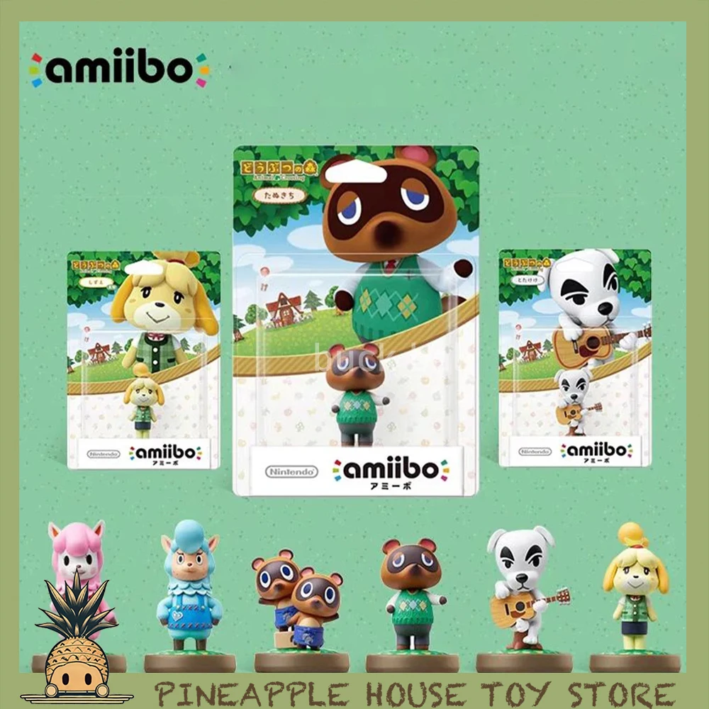 Ns Switch Amiibo Animals Crossing New Horizons Figure Kawaii Animals Figures Game Animal Crossing Cards Figurine Regali Di Natale