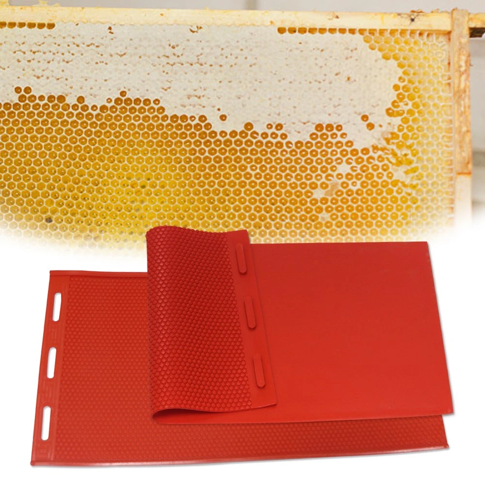 Beeswax Foundation Press Mold Beekeeping Silicone Flexible Beehive Wax