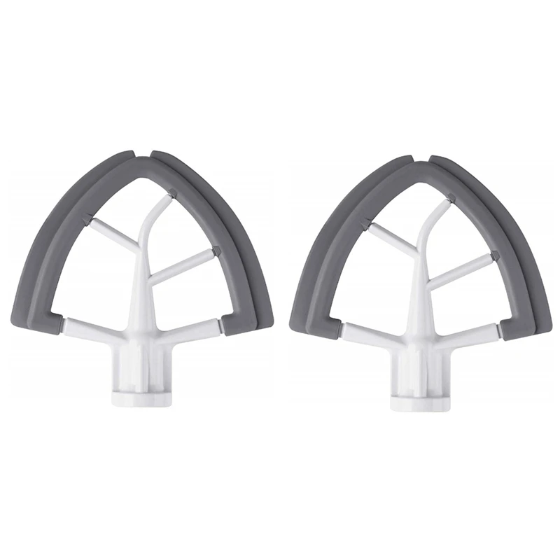 1 Set Flex Edge Beater Flex Edge Beater Per Kitchenaid Kitchen Aid Allegati Per Mixer, Adatto Per Supporto A Testa Inclinabile