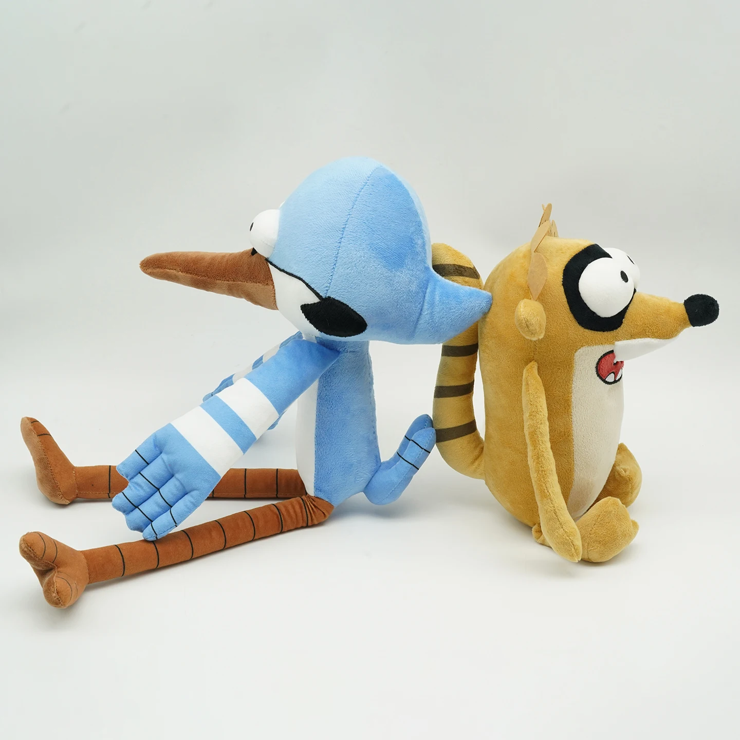 TreasuringU Neue Cartoon Mordecai Plüschtiere Kawaii Rigby Stoffpuppen Benson Plüschfigur Weiches Kissen Heimdekoration Geburtstagsgeschenke – Detail 6
