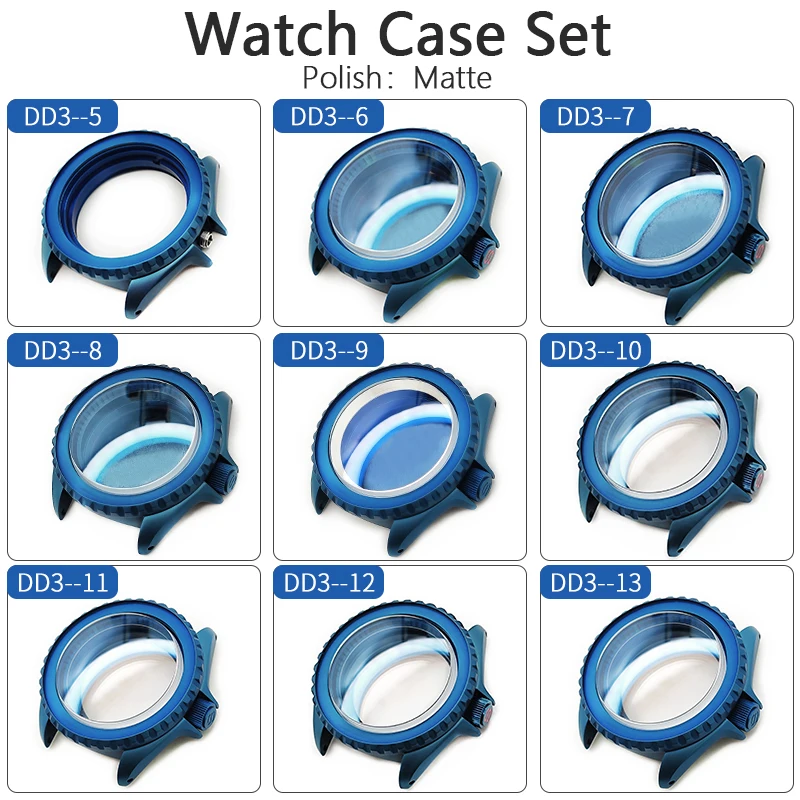 1 Pz 20ATM Doppio Vetro Zaffiro A Cupola Orologio Vintage - Foto 9