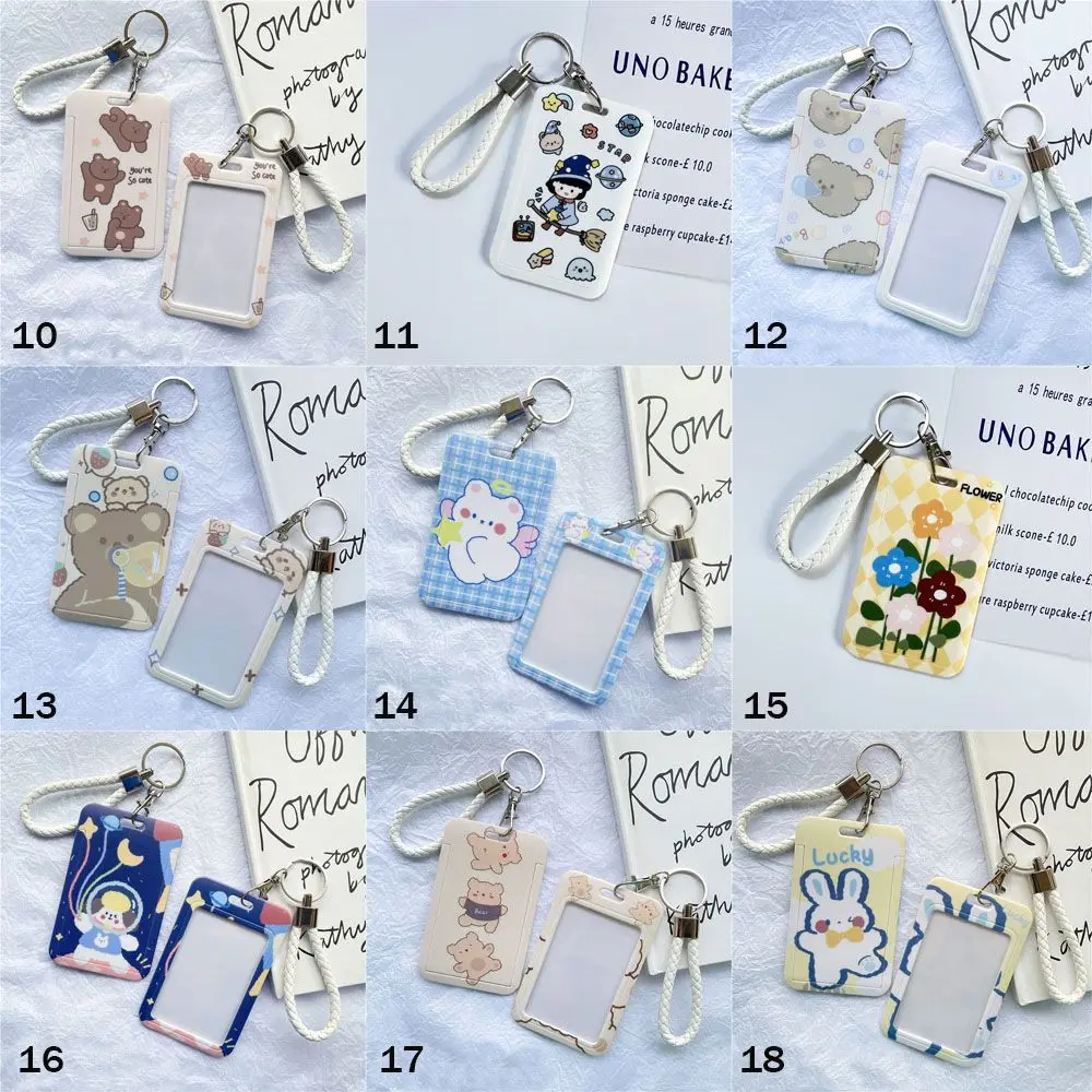 Cartoon Cute Card Holder: Stylish Business & ID Case