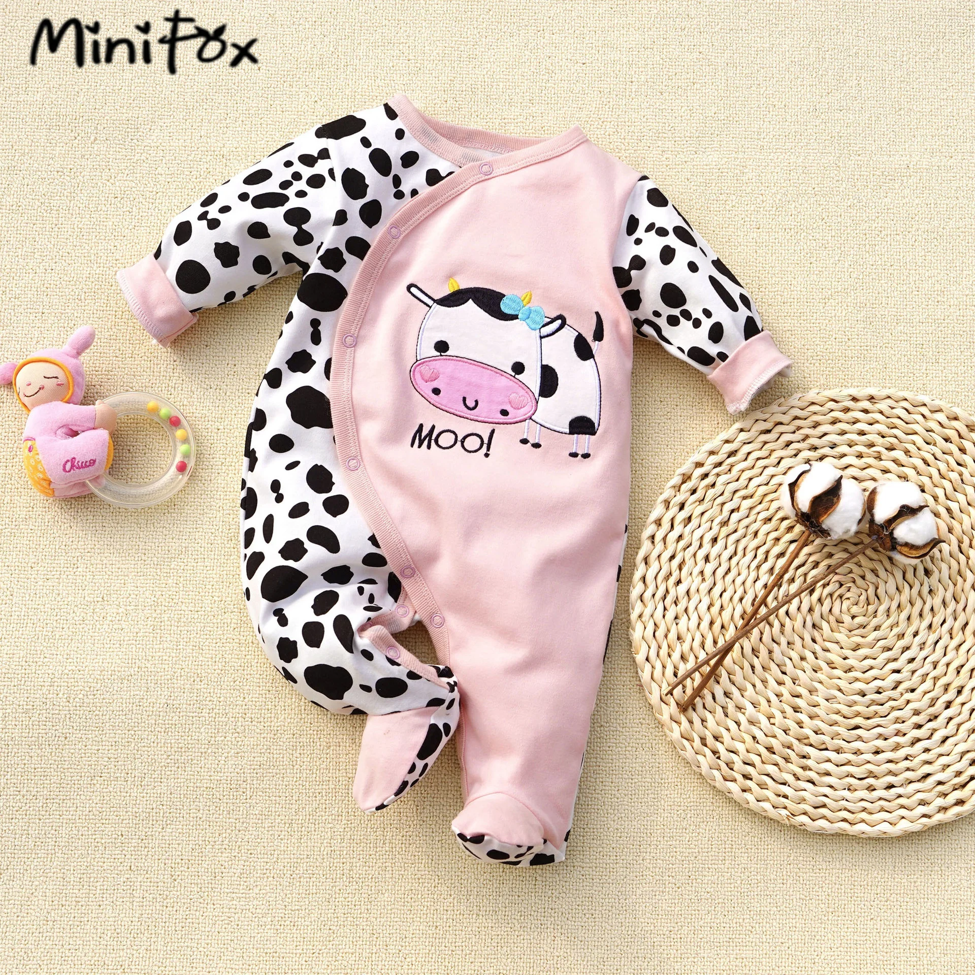 Baby Clothes 100% Cotton Baby Girl Romper Jumpsuit