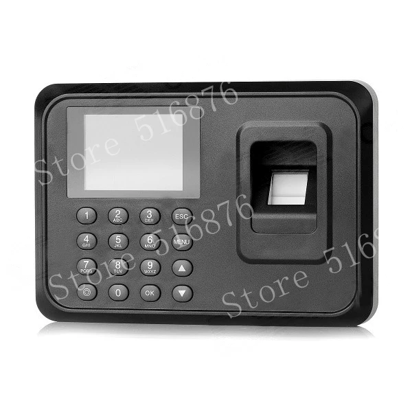 Spedizione Gratuita 2.4 Pollici Tft Usb Biometrico Fingerprint Time Clock Recorder Macchina Elettronica Digitale Per La Presenza Dei Dipendenti