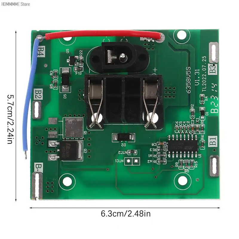 리튬 이온 배터리 보호 PCB 보드 드릴 액세서리, 전기 각도 연마기, 21V Bms 5s 20A, 3.7V, 인기 제품, 1 개