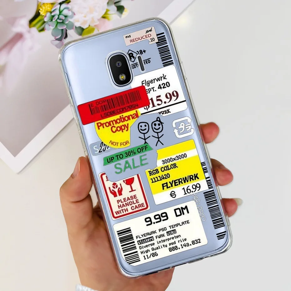 Adorable Soft Silicone Clear Phone Case TPU Cover