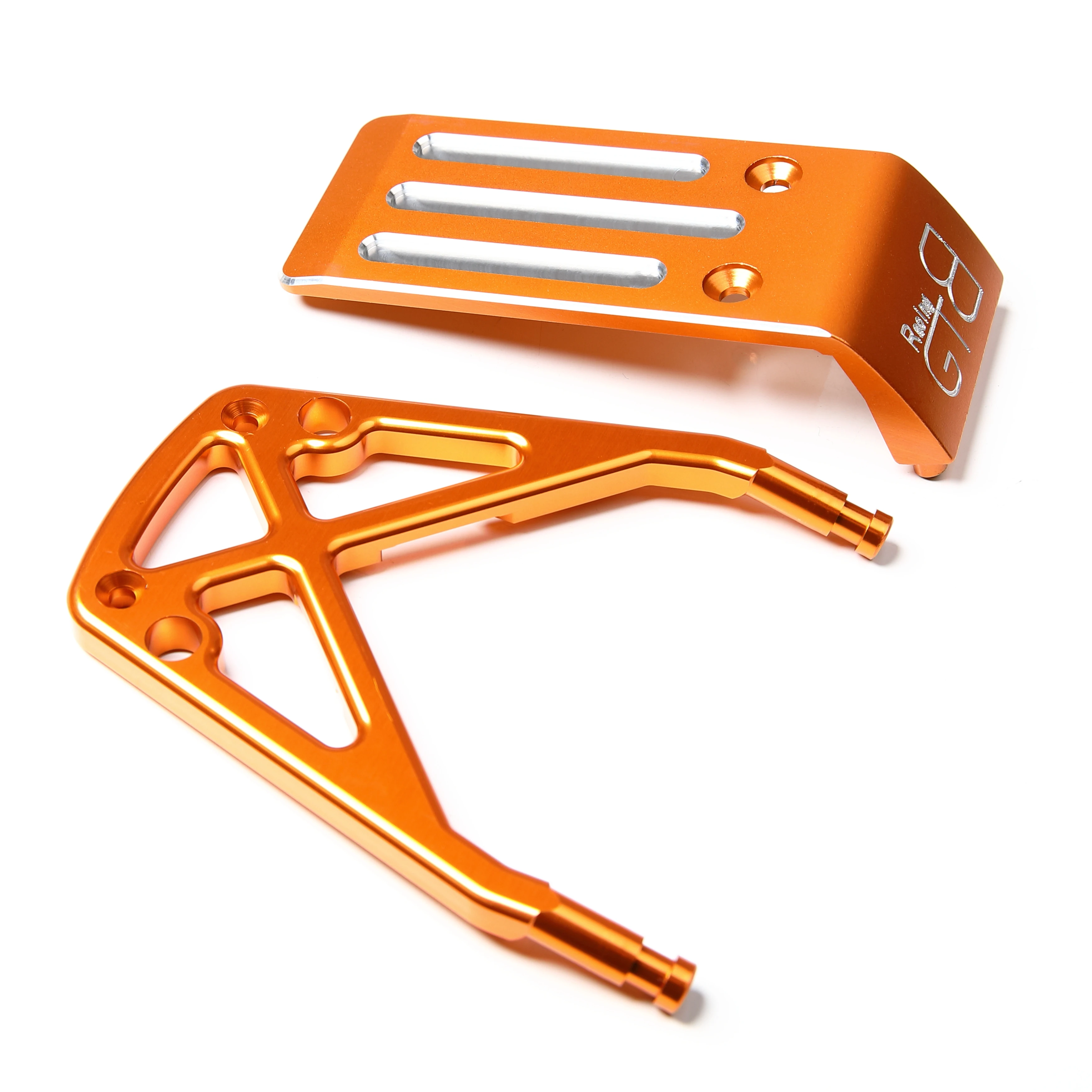 CNC Metal 58CC Two Twin Cylinders Engine Kit For 1/5 HPI RV Baja Losi