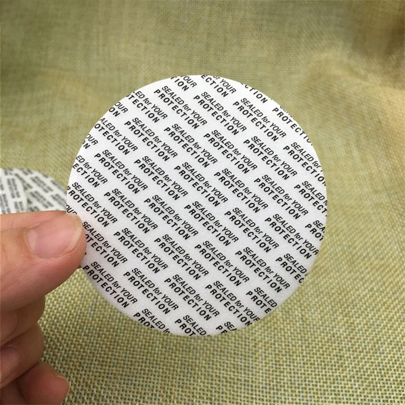 100pcs Self Sealing Sticker for Jar Bottle Mouth Self-Adhesive Leak Proof Gasket