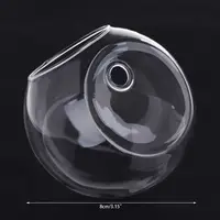 Glass Vase Wall Hanging Hydroponic Terrarium Fish Tanks Potted Plant Flower pot 1