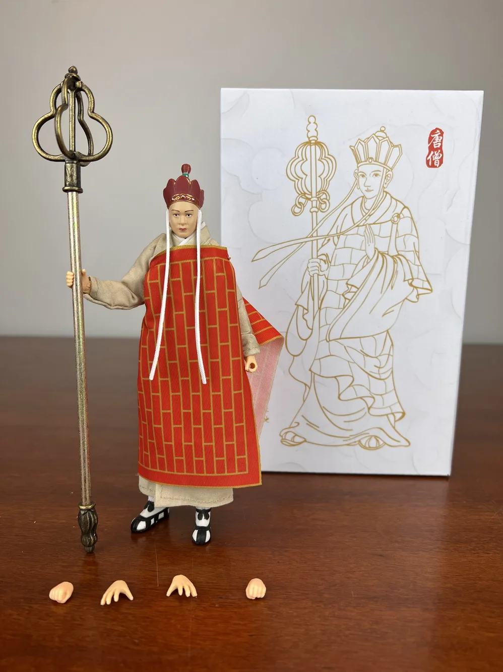 

DT Club 1/12 Tang Sanzang Master Tang Monk Xuanzang модель Journey to the West 6-дюймовая экшн-фигурка кукла игрушка для детей подарок