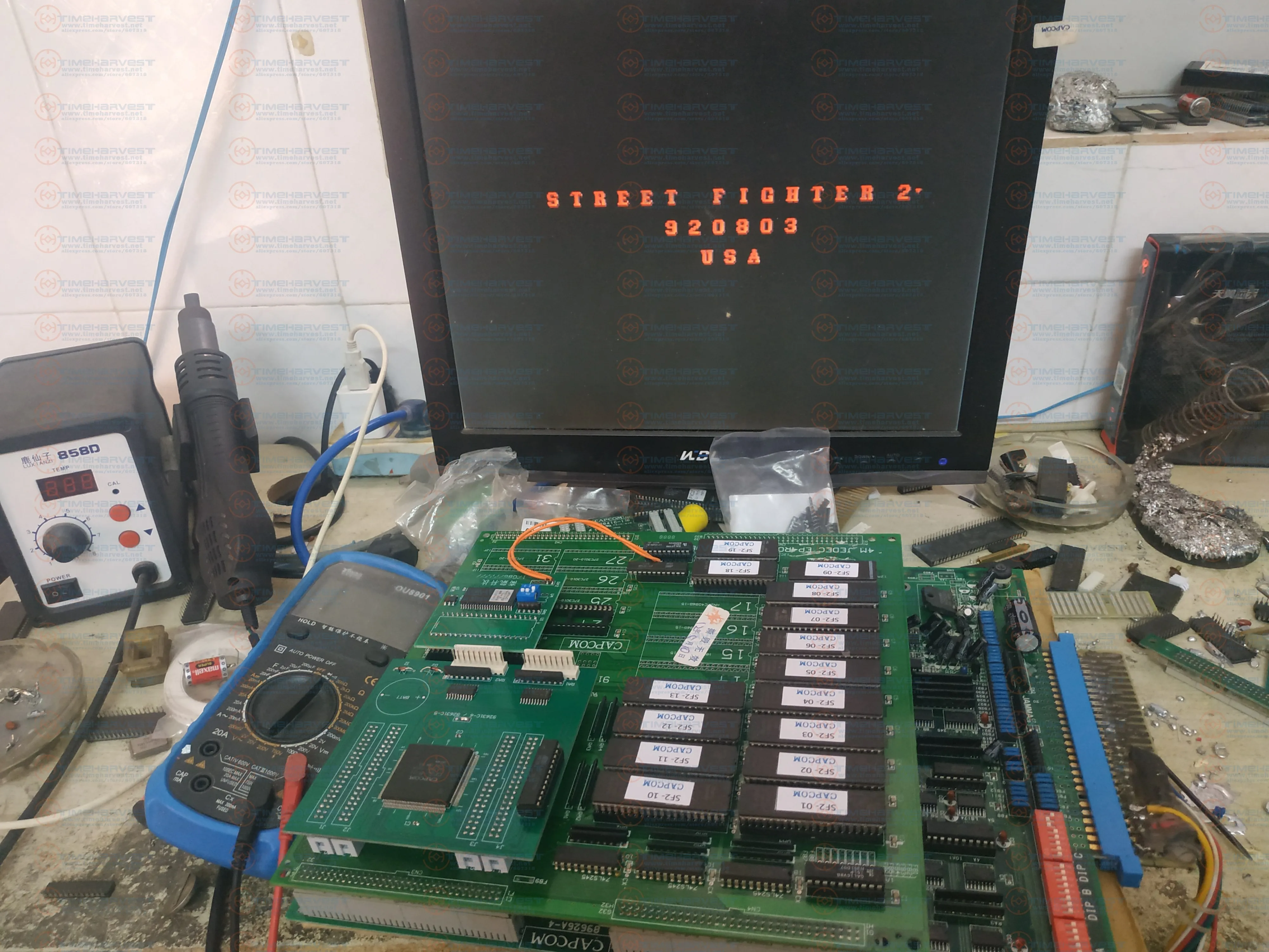 PCB Jamma Final Fight CPS1 D'origine – Pour Borne D'arcade Capcom