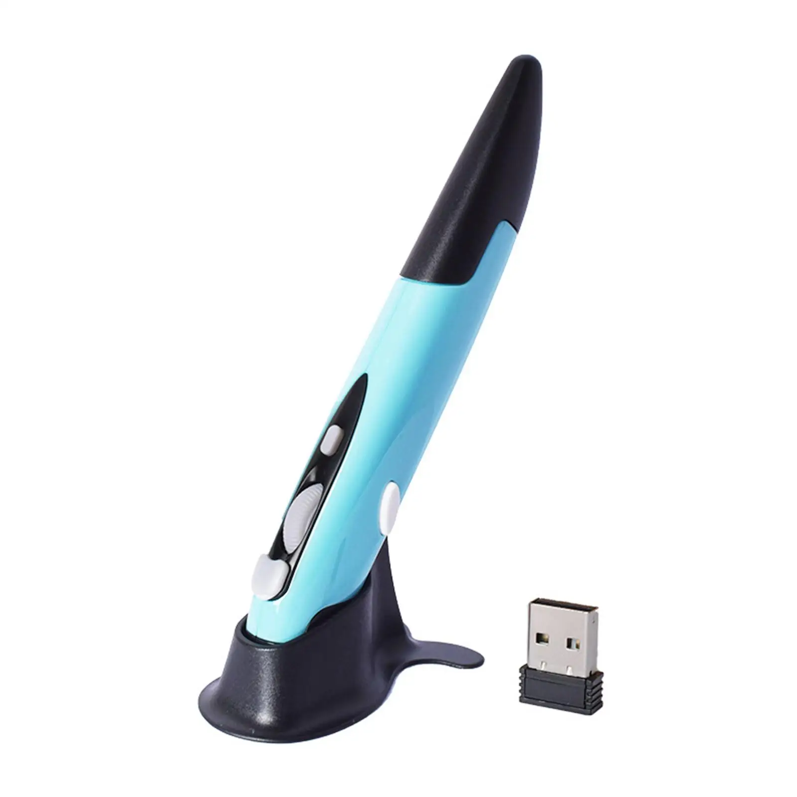 Wireless Mouse 2.4G Wireless Mouse Pen Personality Creative Vertical Pen-Shaped Stylus Battery Mouse PC And Laptop M F8P7