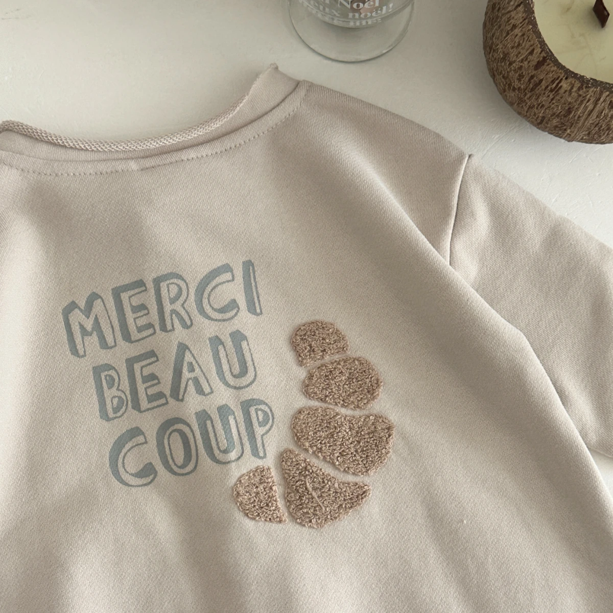 Herbst Neue Baby Strampler Bullhorn Gewickelt Handtuch Stickerei Lange Ärmel Zwei Taschen Overall Kleidung Baumwolle Neugeborenen Baby Artikel – Detail 11