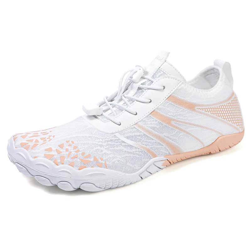 Men Women Aqua Shoes Quick Dry Five Finger Barefoot New Outdoor Upstream Wading Swimming Water Shoes Summer Beach Sneakers