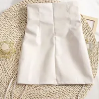 Black Leather Mini Skirts Women Gothic High Waist Slim Fit Lace Up Pencil Skirt Female Sexy Club Back Zipper Split Bag Hip Skirt - Image 6