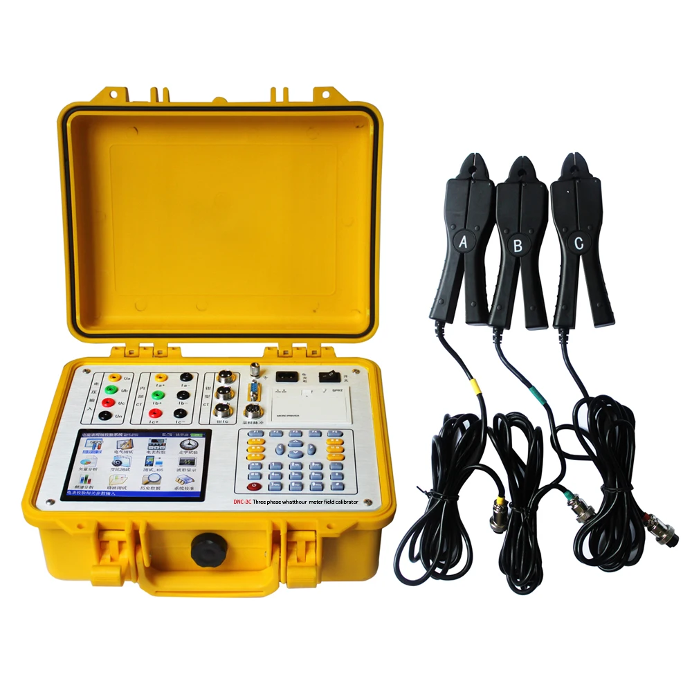 

High Quality 3 Phase Energy Meter Calibrator Multifunction Portable Ammeter electric energy meter field calibrator