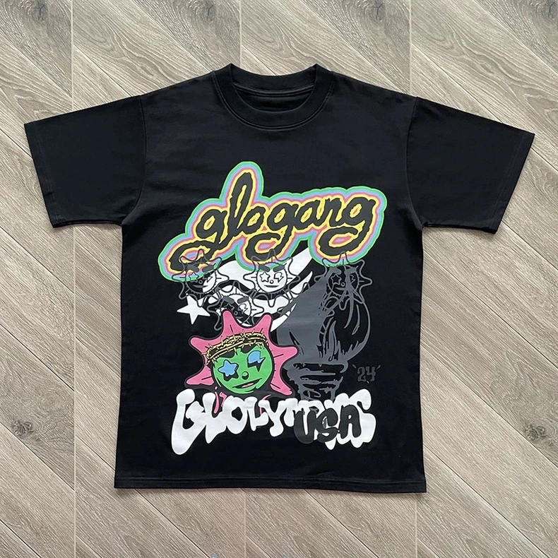 Premium Cotton Streetwear T-Shirt with Stylish Print