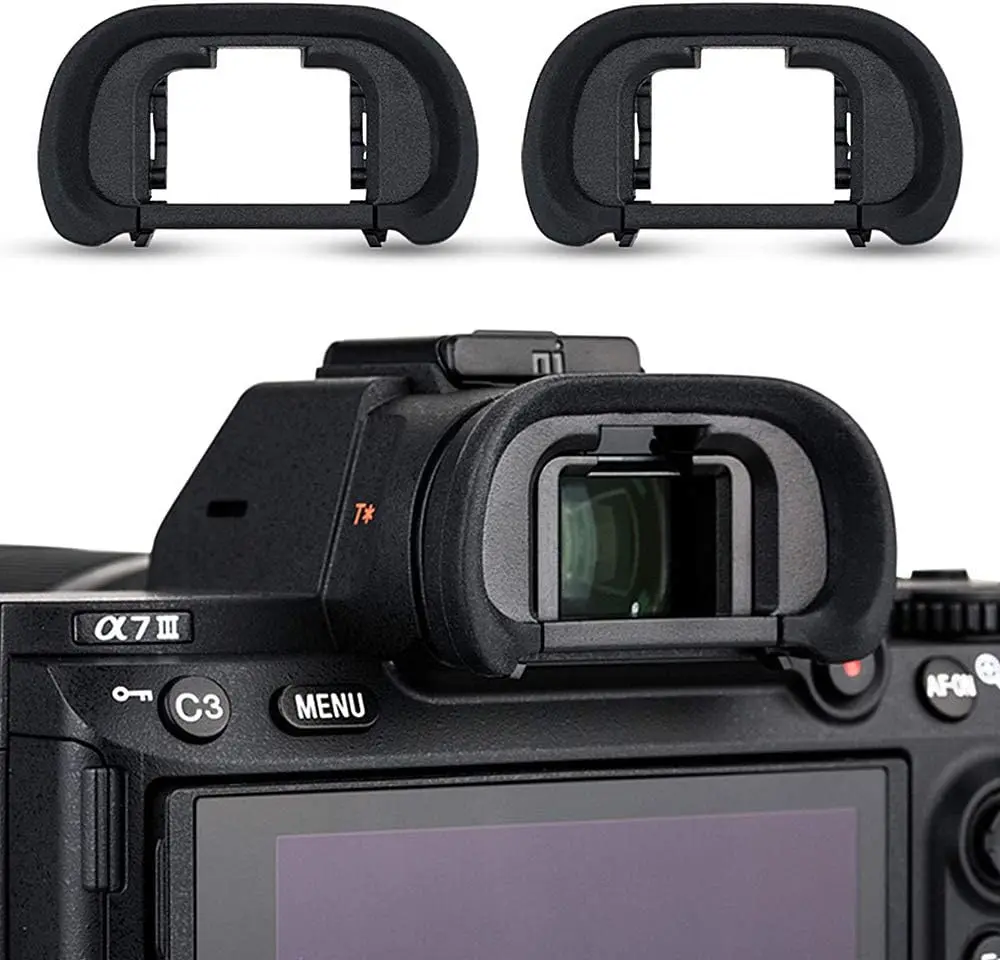 Jjc 2 Pack Camera Eyecup Eye Cup Oculare Sostituisce Sony Fda-Ep18 Per Sony A9 A9Ii A7Rav A7Riii A7Iii A7Rii A7Sii A7Ii A7R A7S