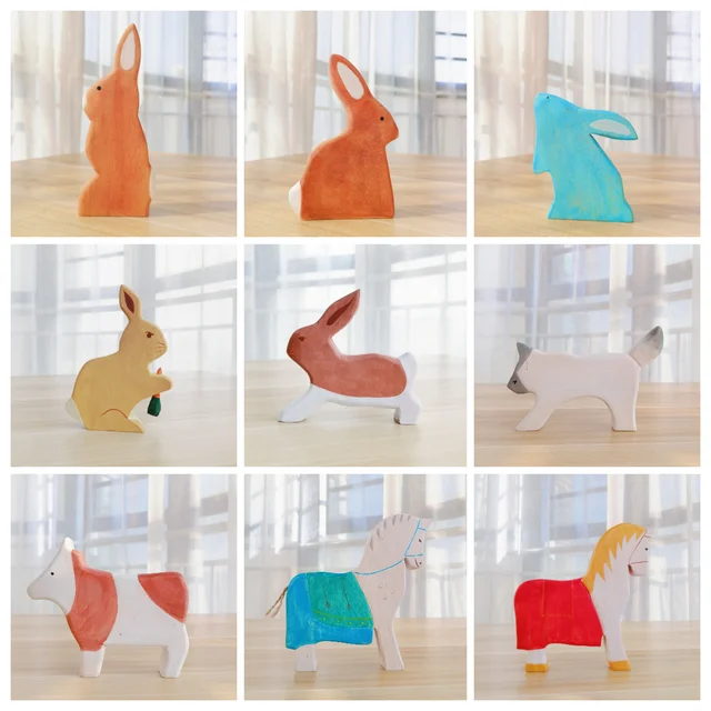 Wooden Animals Bundles 3