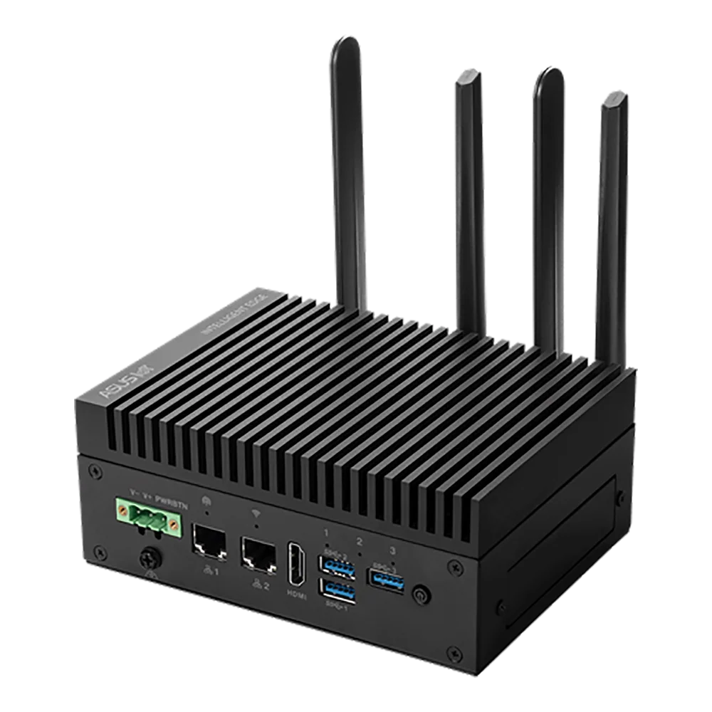 ASUS PE1000N AI Edge Computer Optional NVIDIA Jetson Nano TX2 NX and Xavier NX A