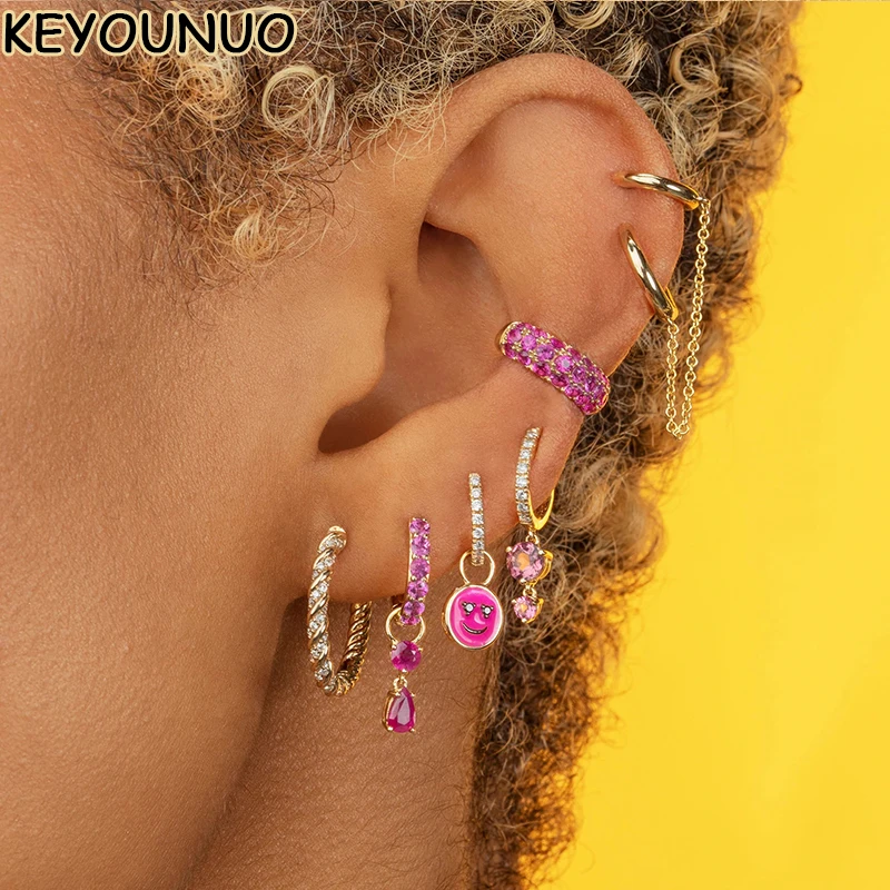 Рисунок 5 - Серьги-клипсы KEYOUNUO золотистые/серебристые