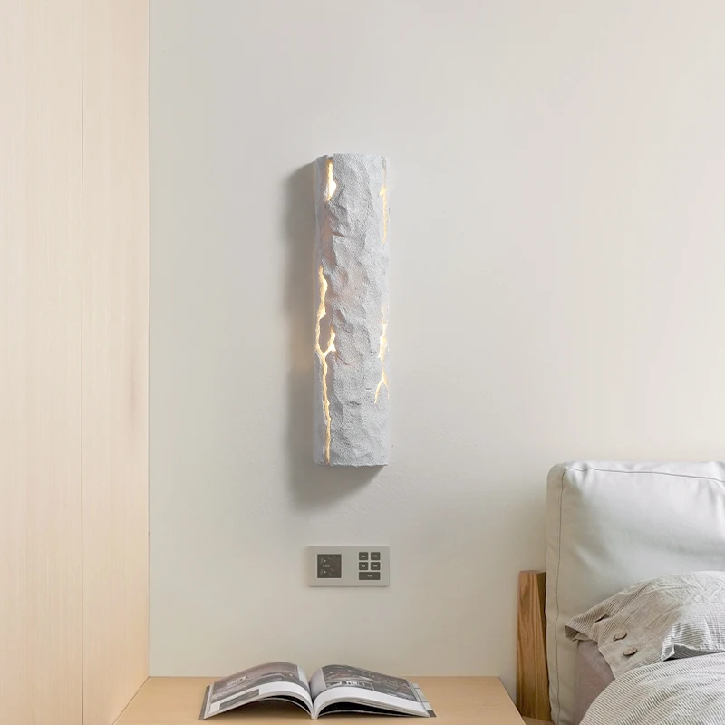 

Modern creative tree stump LED wall lamp, indoor bedside wall lamp, designer, hotel, villa, cafe, passage, Art Deco, G9